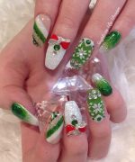 Holiday Coffin Nails for Trendsetters