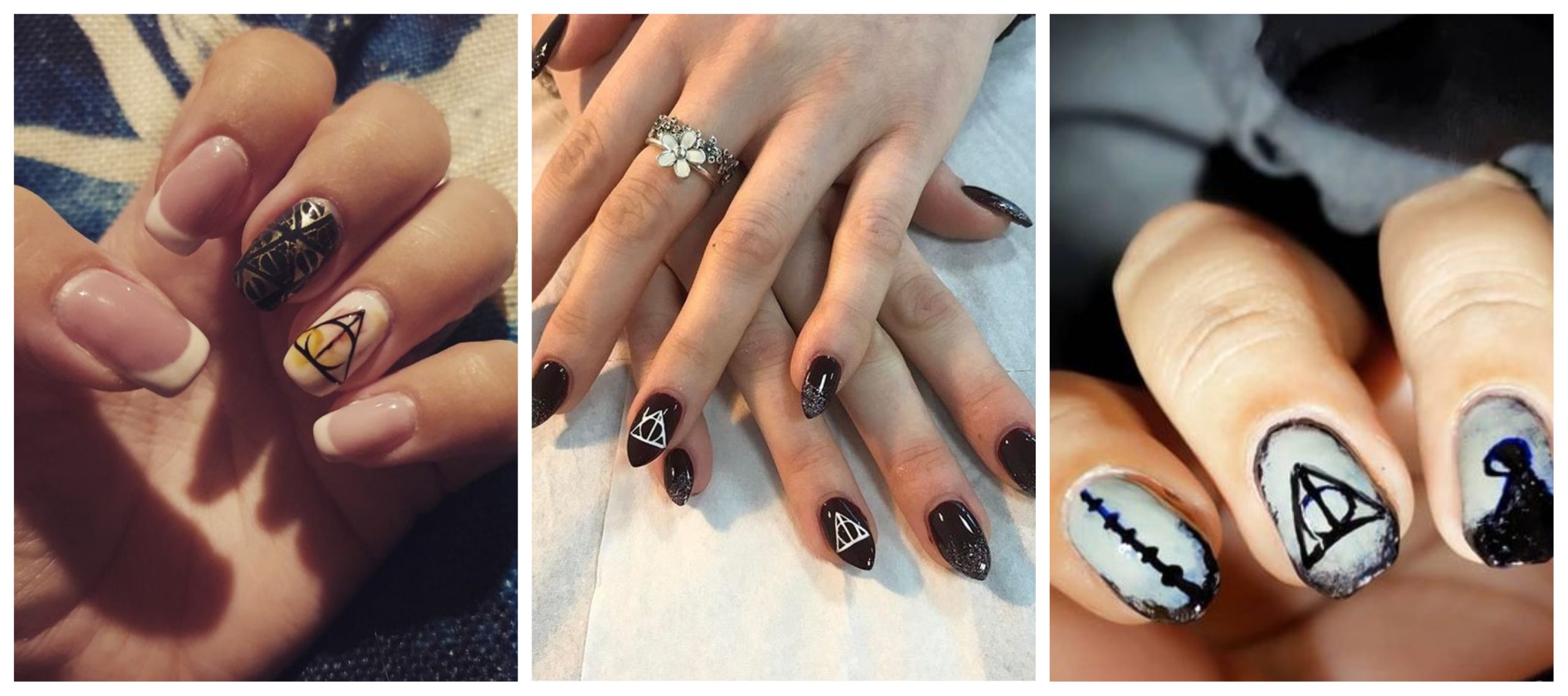 20 Harry Potter Nail Art Ideas That Are Pure Magic